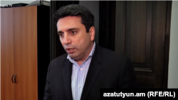 Ազգային ժողովի փոխնախագահ Ալեն Սիմոնյան, արխիվ