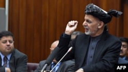 Afghan President Ashraf Ghani introduced cabinet nominees to parliament on January 20.