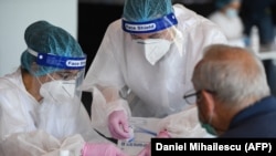 România, test pentru coronavirus