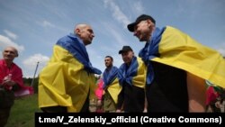 Украин аскерлери алмашуудан соң. 14-июнь, 2025-жыл.