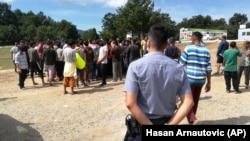 Kamp 'Lipa' kod Bihaća, 27. avgust, 2020.