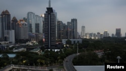 د پلازمېنې جاکارتا یوه څنډه