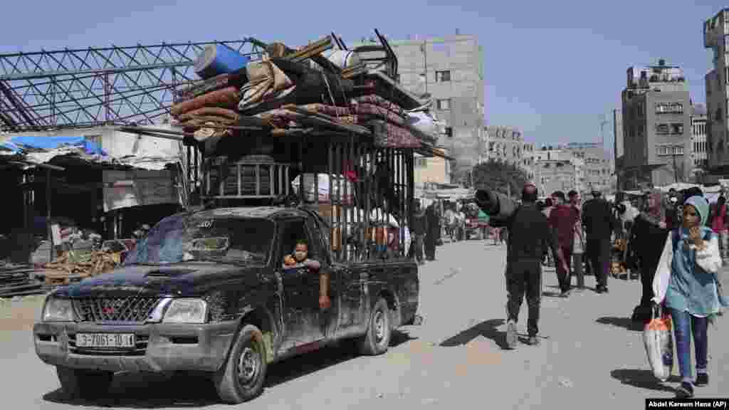 Evakuacija Palestinaca iz Kan Junisa, 19. maja.