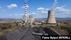 Termocentrali Kosova B. Obiliq, Kosovë.