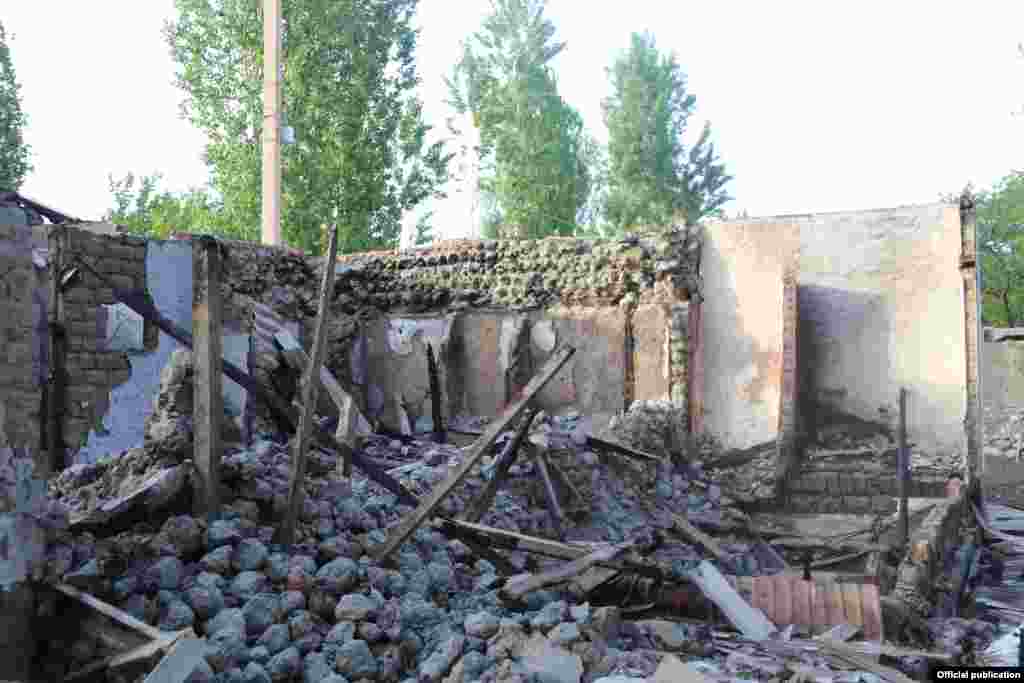 Кишлак Сомониён, джамоат Чоркух Исфаринского района, 2 мая 2021 года.&nbsp;