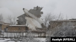 Дача СУ. 2017-жыл, 16-январь. Кырсык болгон жерде тартылган сүрөт. 