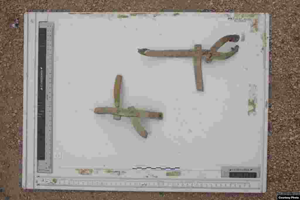 Ысык-Көл өрөөнүндөгү Кан-Дөбөдөн табылган жүгөн.