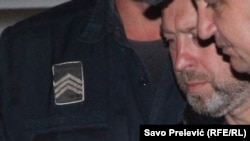 Bratislav Dikić u trenutku privođenja