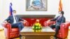 Претседателите на Словенија и Северна Македонија, Борут Пахор и Стево Пендаровски во Скопје, 25 септември 2020
