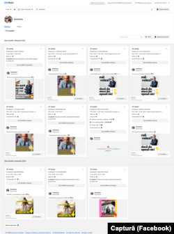 romania facebook paid ads calin georgescu