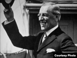 Woodrow Wilson, președintele Statelor Unite (Foto: I. Țurcanu, M. Papuc, Basarabia în actul Marii Uniri de la 1918)