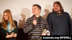 Андрэй Кудзіненка (справа)