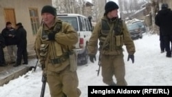 Пограничники в анклаве Сох