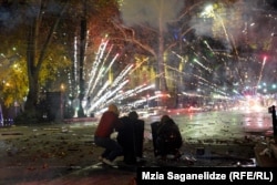 ევროკავშირის მხარდამჭერი პროტესტი რუსთაველზე