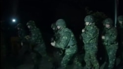 Ночные учения в Киеве