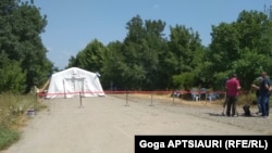 რადიო თავისუფლების ფოტოარქივი: ინციდენტების პრევენციისა და მათზე რეაგირების მექანიზმის სამუშაო ჯგუფის შეხვედრა. 10 ივლისი, 2018 წ.