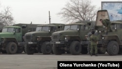 Российские военные в Крыму, архив