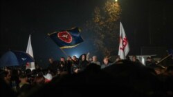 Festa e LDK-së në Prishtinë, pas fitores më 9 nëntor.