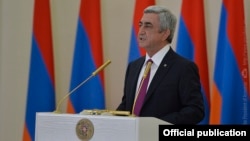 Президент Армении Серж Саргсян (архив)