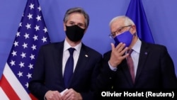 Энтони Блинкен и Жозеп Боррель