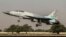FILE: A Pakistan Air Force jet takes off in 2013.