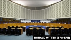 Зал слушаний Европейского суда по правам человека (ЕСПЧ), архивное фото