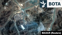 Imazhet satelitore të objektit bërthamor në Fordo, pas sulmeve amerikane më 22 qershor. 
