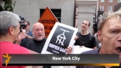 Gay Activists Dump Russian Vodka in NYC