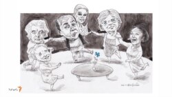 مهمانی سوسن فرخ‌نیا؛ «هنرپیشه‌ای با چشم‌های آبی» میزبان فرح دیبا