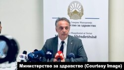 Азир Алиу, министер за здравство