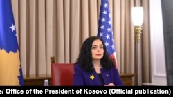 Presidentja e Kosovës, Vjosa Osmani. Fotografi nga arkivi.