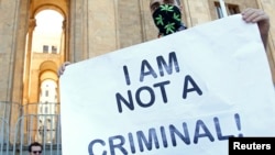 მარიხუანის ლეგალიზაციის მხარდამჭერთა აქცია თბილისში