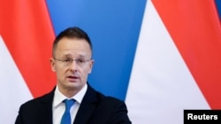 Министр иностранных дел Венгрии Петер Сийярто