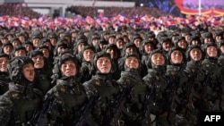 Түндүк Кореянын аскерлери. Иллюстрациялык сүрөт.