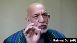 حامد کرزی رئیس جمهور سابق افغانستان