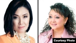 Гульнур Сатылганова и Айчурок Иманалиева.