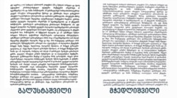 მუხლების განმარტების გაგრძელება - ამ ილუსტრაციაში იდენტური ნაწილები ყვითლად არ გაგვიხაზია, რადგან ფოტოზე გამოსახული ტექსტები თავიდან ბოლომდე ერთნაირია.