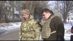 Литовський міністр «став очевидцем порушень Мінських угод із боку сепаратистів» в Авдіївці (відео)