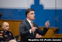 Ministar unutrašnjih poslova Danilo Šaranović, Crna Gora