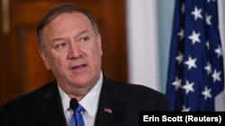 Sekretari amerikan i Shtetit, Mike Pompeo.
