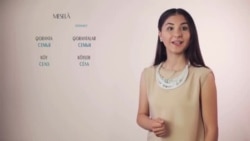 «Elifbe» video dersleri. İsimlerniñ çoqluq yalğaması.