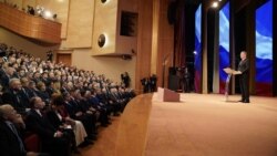 Радий Хәбиров Дәүләт җыелышы-Корылтайга еллык юллама белән чыгыш ясый