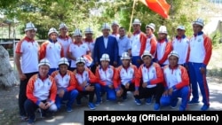 Сборная Кыргызстана по кок-бору. 14 августа 2017 года.