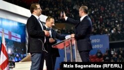 პეტრე ცისკარიშვილი და აკაკი მინაშვილი, 2017 წლის 20 იანვარი