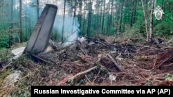 روسي چارواکي وايي، الوتکه د جولای پر ۲۴مه له ختیز تېندا ښار سره نېږدې پرېوته.