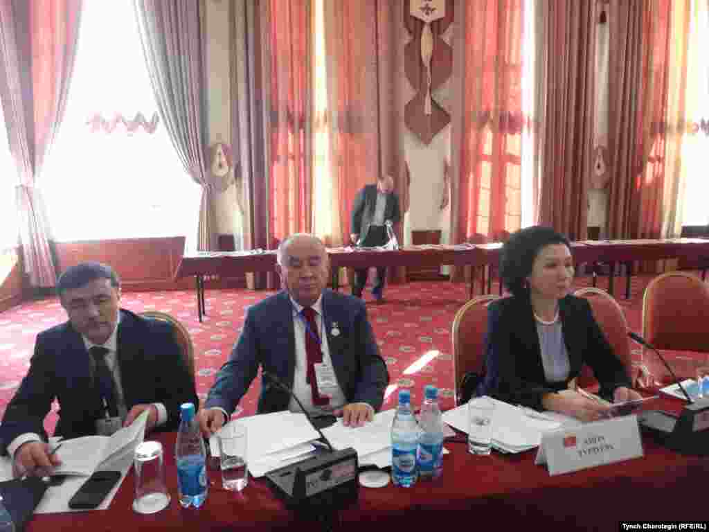 "Сталиндик репрессиянын күнөөсүз курмандыктары элдин эсинде" аттуу эл аралык илимий жыйында. 08.11.2017.