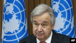 انتونیو گوتریش سرمنشی سازمان ملل متحد 