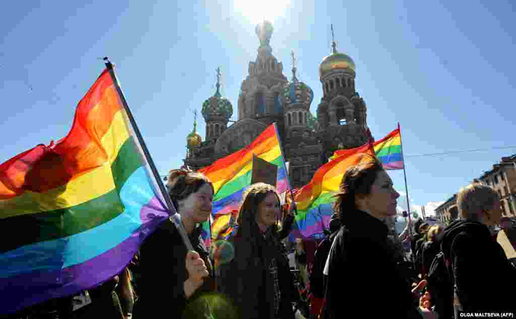 In 2015, the Russian president said,&nbsp;&ldquo;I believe there should not be any... prosecution or infringement of people&rsquo;s rights on the basis of their race, ethnicity, religious or sexual orientation.&rdquo;