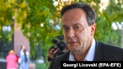 Ish-drejtori i Policisë Sekrete të Maqedonisë së Veriut, Sasho Mijallkov, qershor 2018.