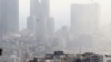 საილუსტრაციო ფოტო. ისრაელის ავიადარტყმებით გამოწვეული კვამლი თეირანში